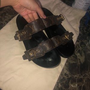 Bom dia Louis Vuitton sandals